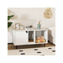 Cat Litter Box Enclosure With Storage And Removable Scratching Board