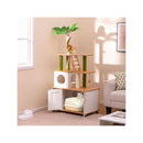 Cat Tree With Litter Box Enclosure And Cat Tower