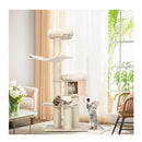 4 Layer Solid Wood Cat Tree For Kitten And Adult Cat