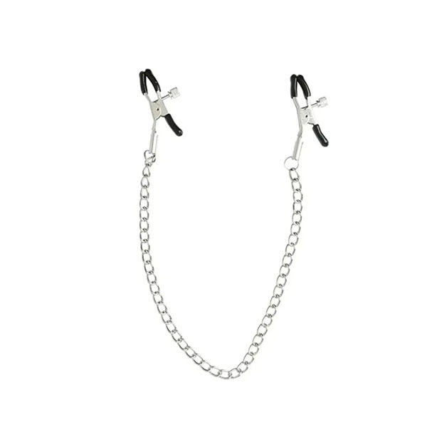 Sex And Mischief Chained Nipple Clamps With 30 Cm Chain
