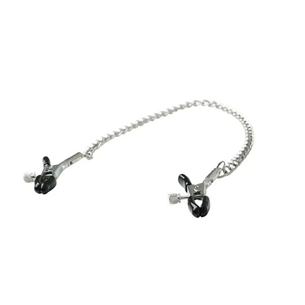 Sex And Mischief Chained Nipple Clamps With 30 Cm Chain