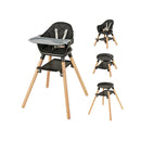 6 In 1 Convertible Wooden Baby High Chair