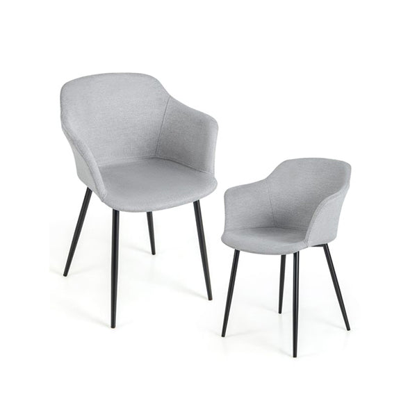 Upholstered Dining Chairs With Ergonomic Backrests