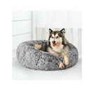 Pet Bed Cat Dog Donut Nest Calming Xl Charcoal X Large