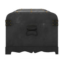 Wooden Treasure Chest Large Black