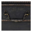Wooden Treasure Chest Large Black