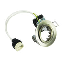 Chip Fixed Brushed Chrome Led Ready Recessed Trim Only