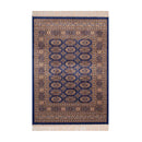 Chiraz Navy Brown Rug 68Cmx115Cm