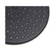 200Mm Bathroom Showerhead Round Rainfall Shower Head Abs Plastic Black