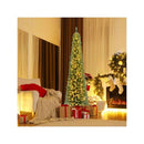 Pencil Christmas Tree With Warm White Led Lights