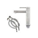 Basin Mixer Tap Bathroom Vanity Sink Round Flick