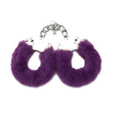 Whipsmart Classic Furry Cuffs Furry Restraints With Bonus Eye Mask