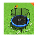 6ft Trampoline Free Safety Net Spring Pad Mat Ladder Basketball Blue