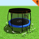 Kahuna Trampoline 8 ft  Roof - Blue