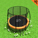 Kahuna Classic 10 ft Trampoline - Orange