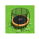 8ft Trampoline Spring Outdoor Orange
