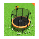Trampoline 6ft with Basketball set Orange