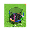 6 ft Trampoline with Rainbow Safety Pad