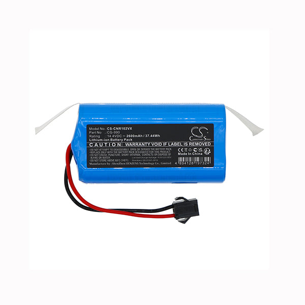 Cameron Sino Cs Cnr102Vx 2600Mah Battery For Infiniton Vacuum