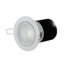 Hero Led Downlight Kit 15W COB Warm White Dimmable 90mm White Frame