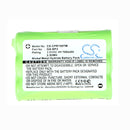Cameron Sino Cs Cpr150Tw 700Mah Battery For Switel Wtf8000 Radio