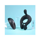 Playboy Pleasure Triple Play Black Usb Rechargeable Cock Ring