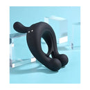 Playboy Pleasure Triple Play Black Usb Rechargeable Cock Ring