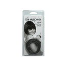 Sex And Mischief Nitrile Cock Ring 3 Pack Black Set Of 3 Sizes