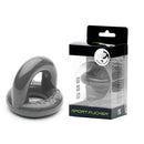 Sport Fucker Universal Cock Ring Grey Cock And Balls Ring