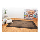 200 X 290Cm Magdalene Coffee Black Rug