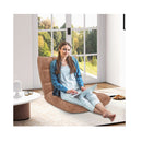 Floor Chair With Back Support With 14 Position Adjustable Back