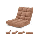 Floor Chair With Back Support With 14 Position Adjustable Back