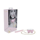 Ouch Paris Collection Collar With Leash Pink Restraint