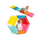 Hexagon Ball Pit For Kids Tumble Mat With Detachable Covers