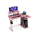 Computer Desk With Built In Charge Station For Office Room Study
