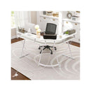 L Shaped Computer Desk With Power Outlet