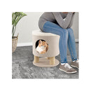 Cat Condo Stool Pet House Ottoman Bed For Indoor Cats