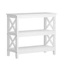 Console Table Wood Sofa Table Hall Side Entry White