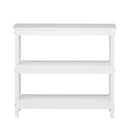 Console Table Wood Sofa Table Hall Side Entry White