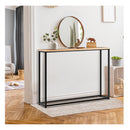 Console Table Wooden Tabletop Hallway Desk Entry Display