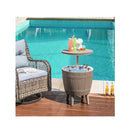 37 L Cooler Bar Table With Telescopic Tabletop