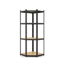 4 Tier Corner Shelving Unit Adjustable Garage Storage Utility Rack