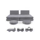 6 Pieces Modular Kids Play Couch For Playroom Nursery