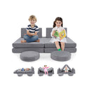 6 Pieces Modular Kids Play Couch For Playroom Nursery