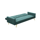 Sofa Bed Convertible Velvet Lounge Recliner Couch Sleeper 3 Seater
