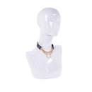 Sex And Mischief Cougar Day Collar Navy Blue Gold Collar