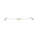 Sex And Mischief Cougar Nipple Clamps Gold Clamps With 33 Cm Chain