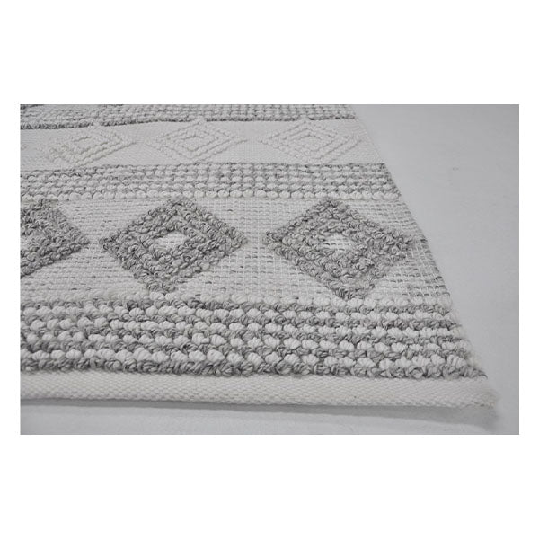Grey Courtyard Rug 190Cmx285Cm