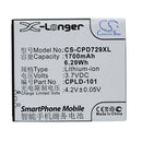 Cameron Sino Cs Cpd729Xl 1700Mah Battery For Coolpad 7290 Mobile