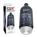 Pdx Plus Shower Therapy Deep Cream Frosted Clear Discreet Stroker